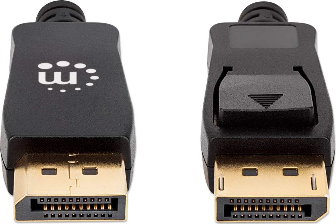 Kabllo DisplayPort Manhattan 353625, 3m, DisplayPort 1.4, e zezë