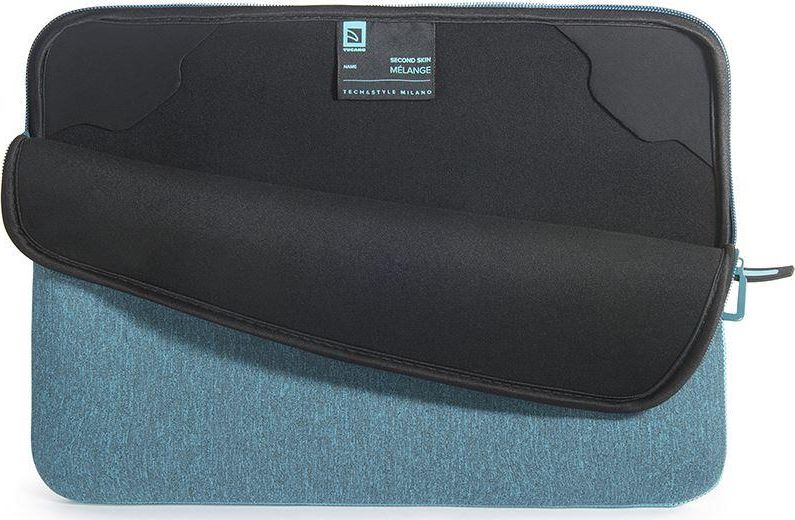 Mbështjellës laptopi Tucano Melange Second Skin, 15", blu