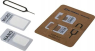 Adapter kartele SIM SELFSAT Teltonika, Nano Micro në SIM standarde, me gjilpërë