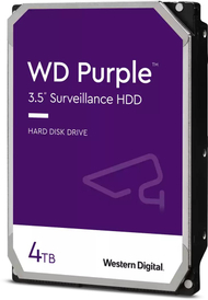 Внатрешен тврд диск WD Purple 3.5", 4TB, 5400 RPM, SATA III