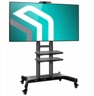 Мобилна ТВ-стојалка ONKRON TS1881, за 50-86\", VESA 800x500, црна