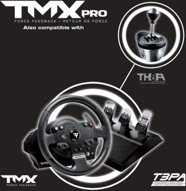 [OUTLET] Set vozitjeje Thrustmaster wheel TMX për Xbox One/PC