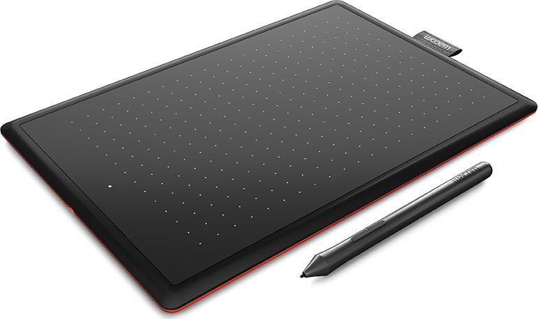 Tablet grafik Wacom One Medium, M, i kuq/ i zi