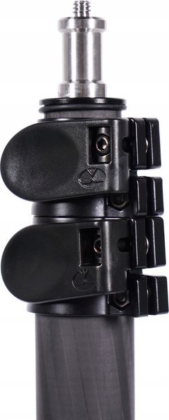 Tripod karboni Sirui DK28 Air Suspended, lartësi 2.8m, kapacitet 10kg, i zi