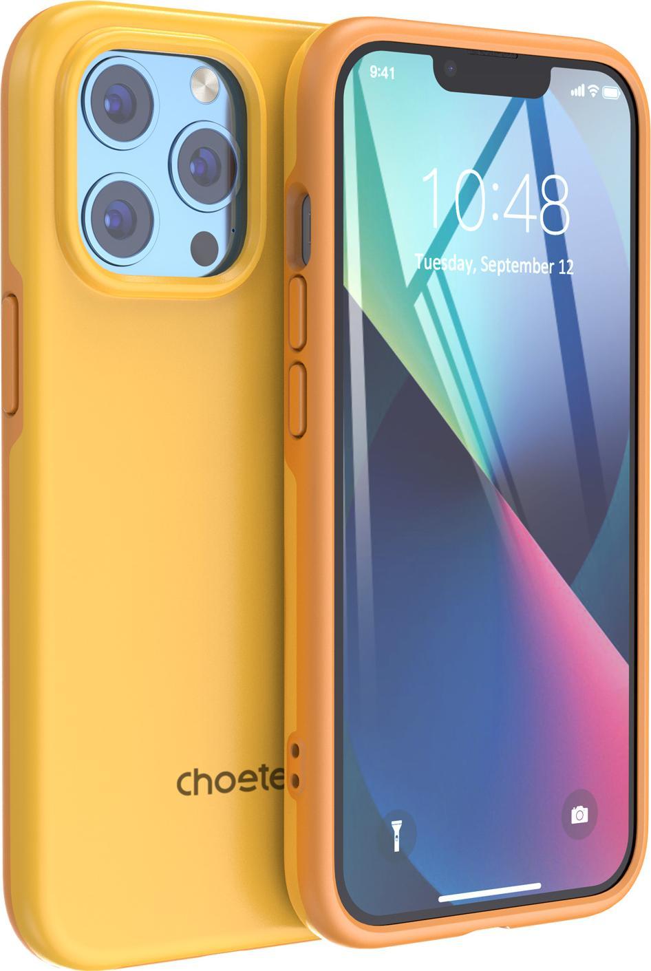 Mbështjellës telefoni Choetech MFM, për iPhone 13 Pro, MagSafe, portokalli