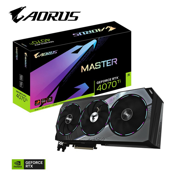 Kartë grafike GIGABYTE AORUS NVIDIA GeForce RTX 4070 Ti, 12 GB GDDR6X