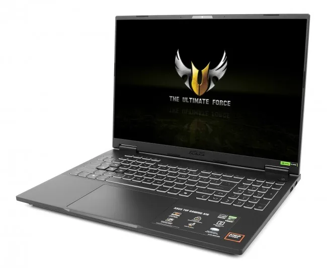 Laptop Asus TUF Gaming A16 FA608UH-R7165W, 16", AMD Ryzen 7-260, 16GB RAM, 512GB SSD, NVIDIA GeForce RTX 5050 8 GB GDDR7, i hirtë