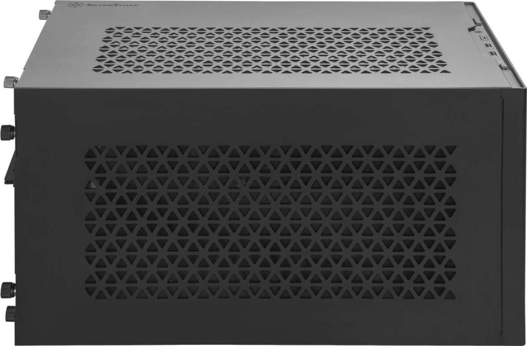 Kasë SilverStone Sugo 15, e zezë, Micro Tower