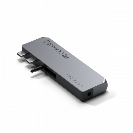 Përshtatës Satechi Aluminium Pro Hub Mini, i hirtë