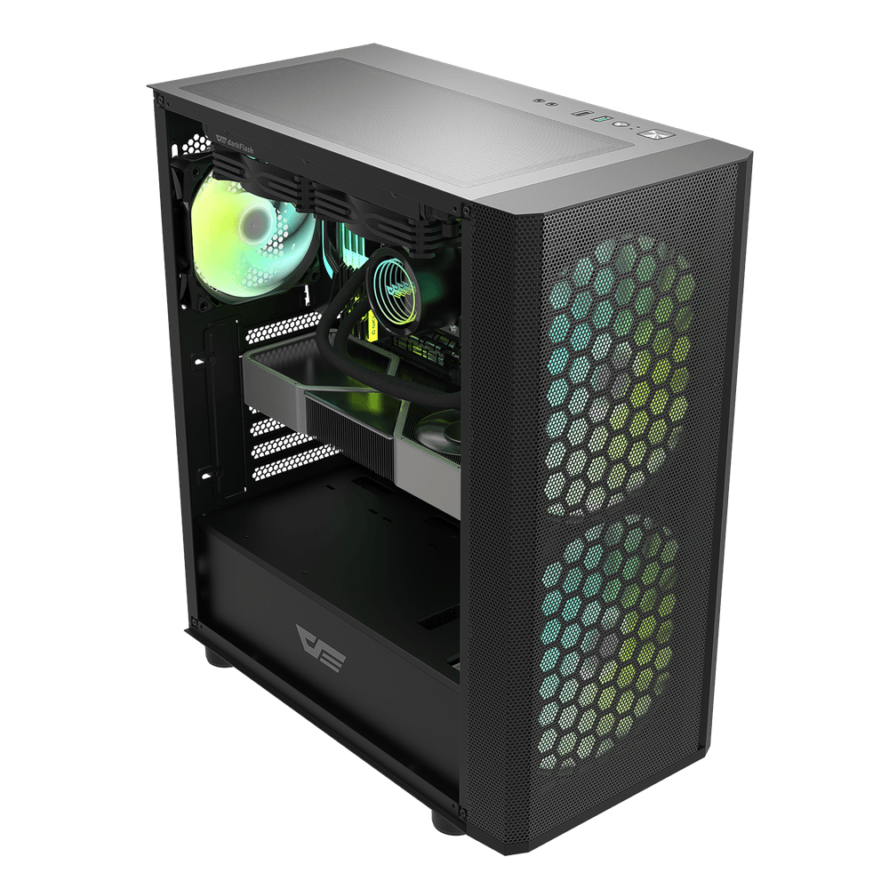 Kasë Darkflash DK360, Mid-Tower, e zezë