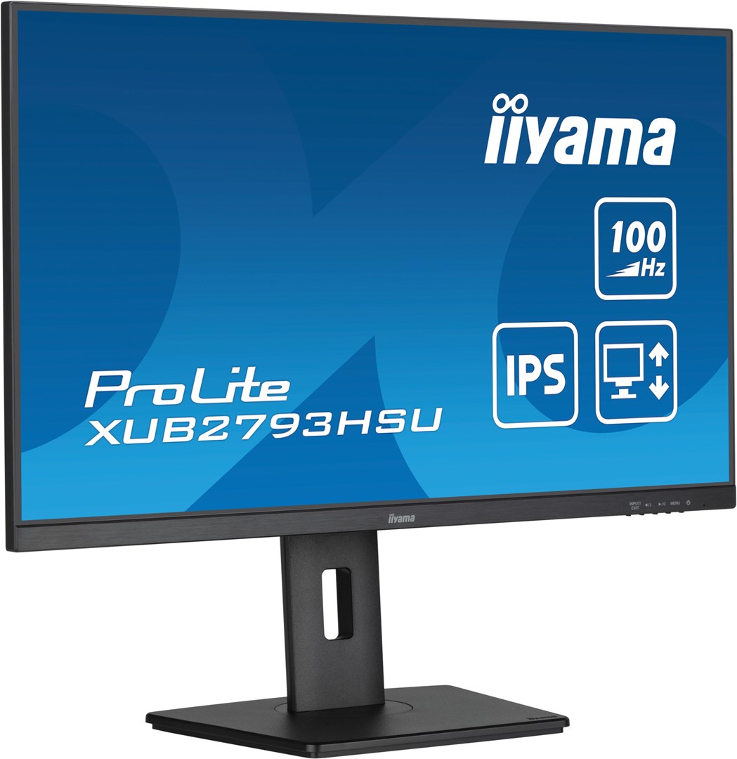 Monitor iiyama ProLite computer, 27", 1920 x 1080, 100 Hz, i zi