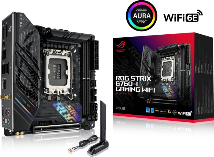 Pllakë amë ASUS ROG STRIX B760-I GAMING WIFI - Intel B760