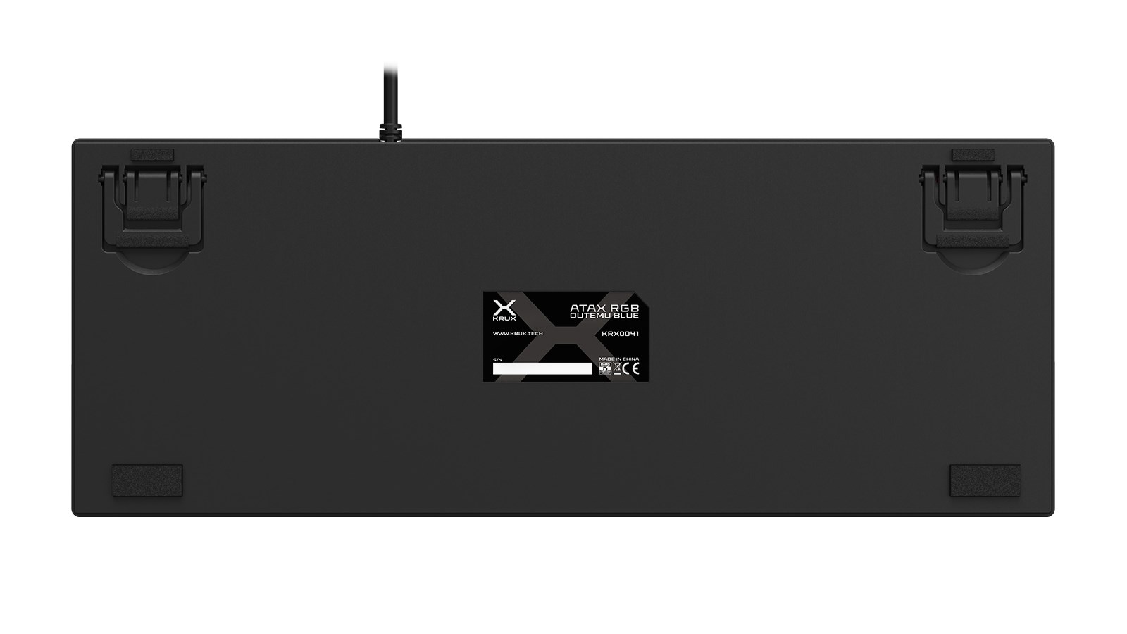 Tastierë mekanike Gaming Krux Atax RGB, USB, Outemu Blue, RGB