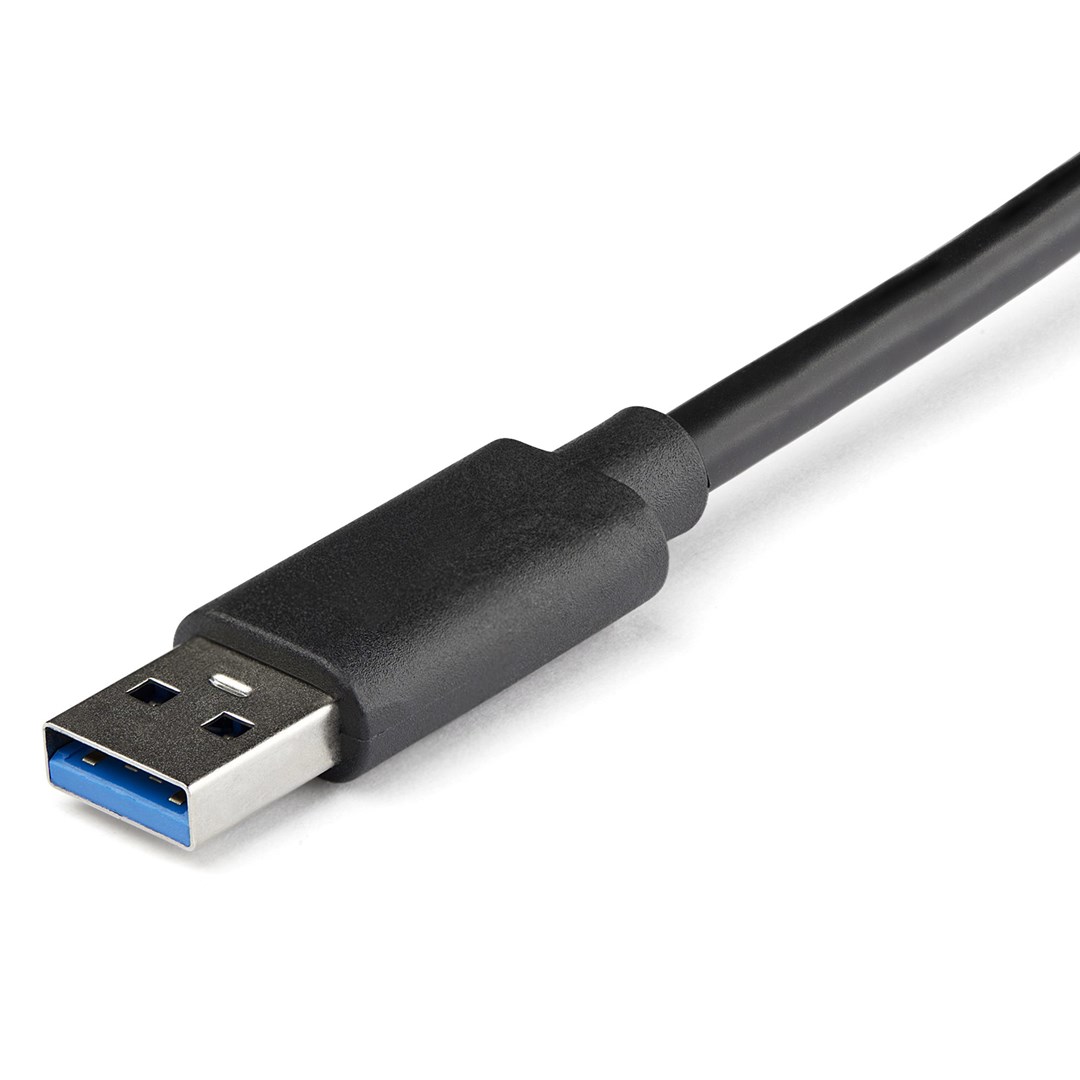 Përshtatës Ethernet StarTech USB32000SPT, USB 3.0, 2-Port Gigabit, i zi