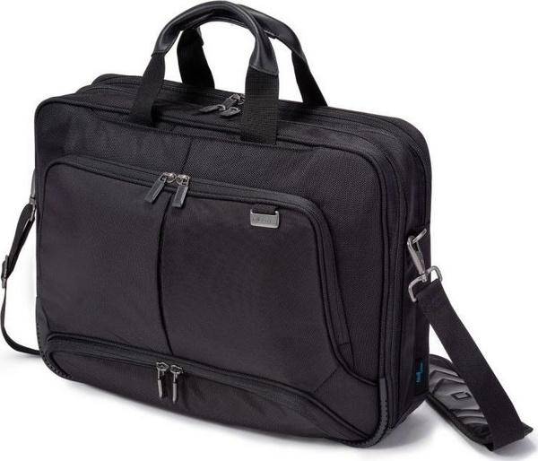 Çantë laptopi Dicota Top Traveller Pro D30845 RPET, 15-17.3", e zezë