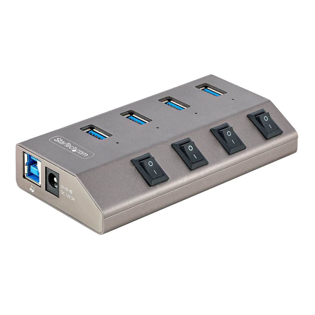USB Hub 5G4AIBS-USB-HUB-EU, 4 porte, 5 Gbps, i zi