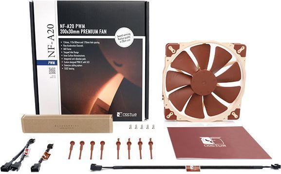 Ventilator Noctua NF-A20 PWM, 12 V
