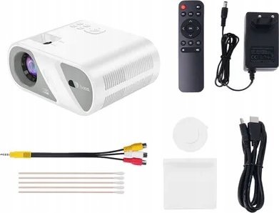 Projektor Hoco DT1 HD Ready, 720P, Wi-Fi dhe Bluetooth, deri në 200"