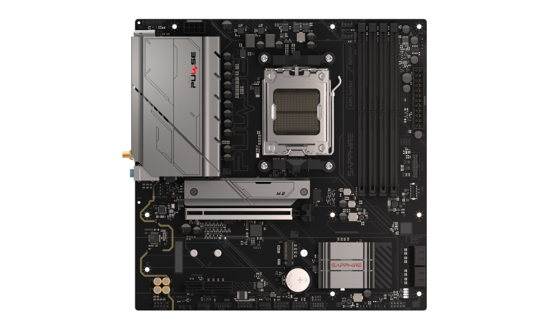 Pllakë amë Sapphire Pulse B850M WiFi, Socket AM5, DDR5, Micro ATX