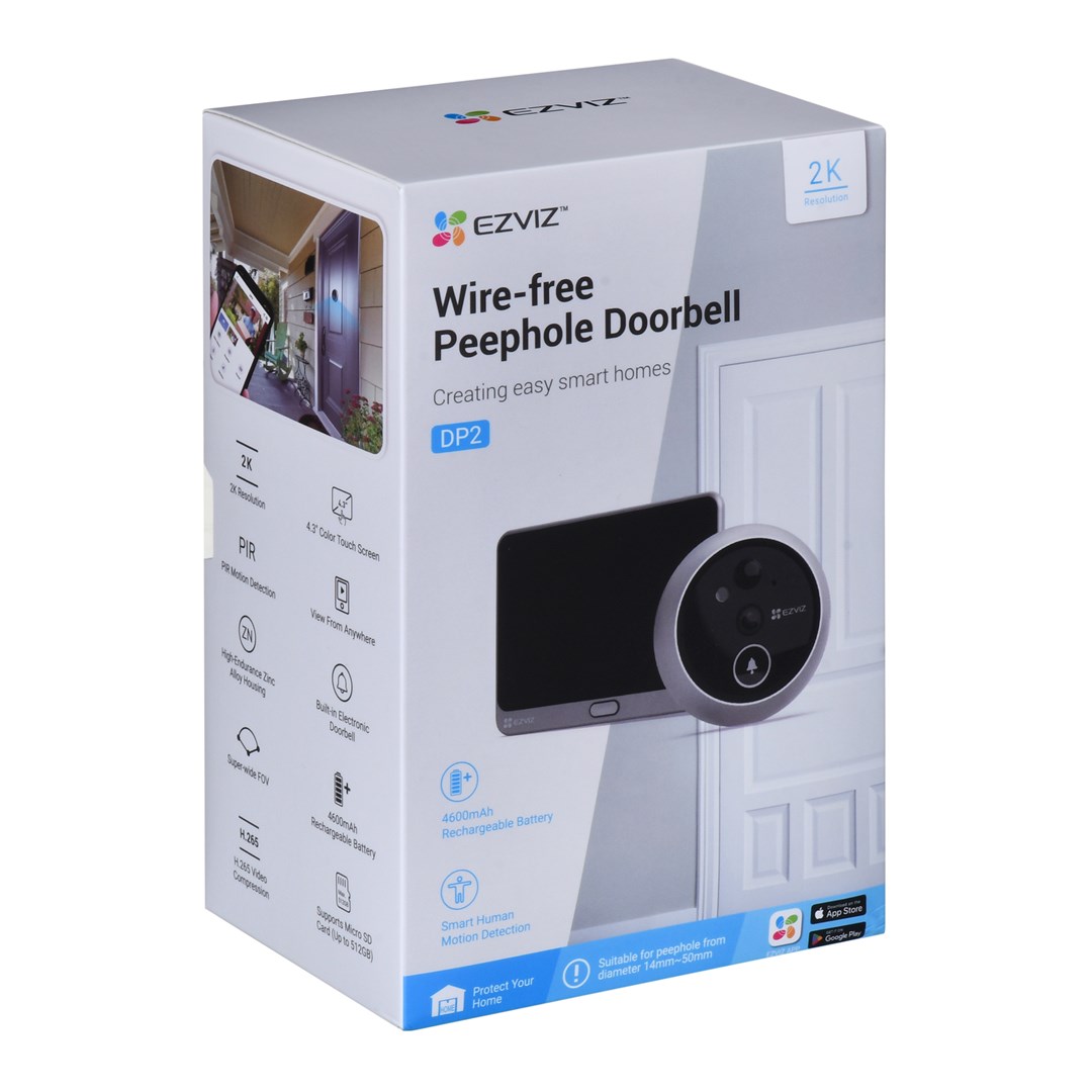 Zile dere EZVIZ CS-DP2, 1080p, Wi-Fi, 4.3"