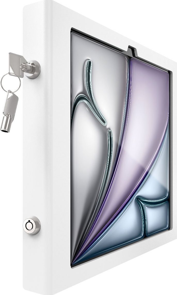 Mbajtëse muri Compulocks Apex për iPad Air M2 13" 2024, VESA, me bravë, e bardhë