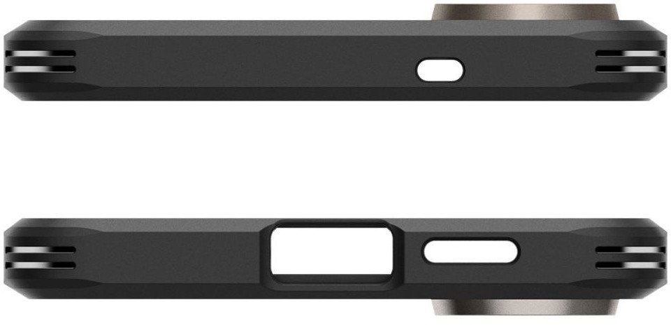 Mbulesë telefoni Spigen Tough Armor MagSafe, për Samsung Galaxy S25 Edge, Gunmetal