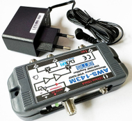 Përforcues antene Ams AWS-143M, rregullim fitimi, furnizim automatik, gri