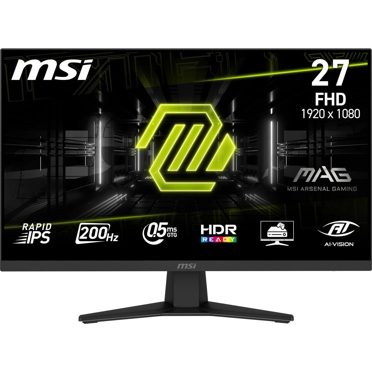 Monitor MSI MAG 274F, 27", Full HD, 200Hz, i zi Monitor MSI MAG 274F, 27", Full HD, 200Hz, i zi