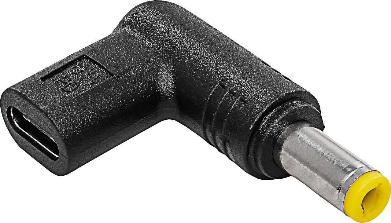 Адаптер полнач Akyga УСБ-Ц во 5.5 x 2.5 mm, 100W, Пауер Деливери