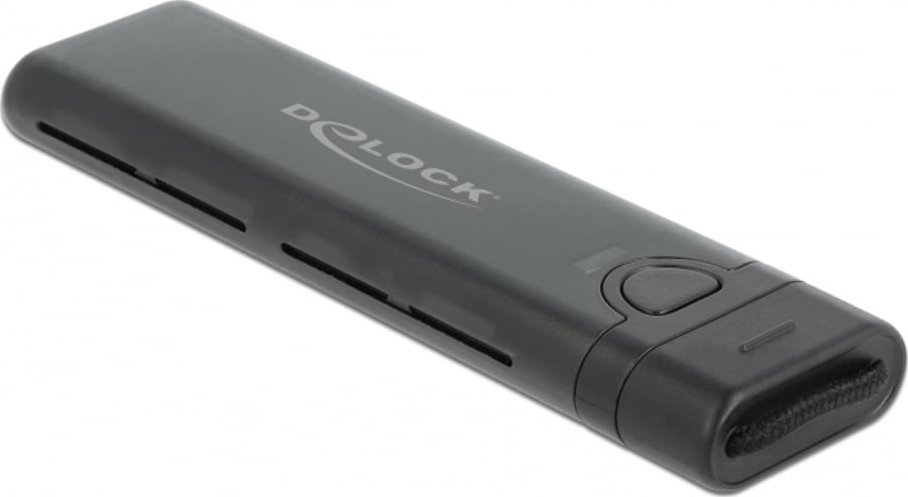 Kuti e jashtme Delock 42635, për SSD M.2 NVMe SATA, USB 3.2 10 Gbit/s, e zezë