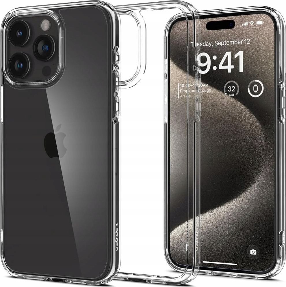 Mbulesë telefoni Spigen Ultra Hybrid për iPhone 16 Pro Max, kundër goditjeve, transparente