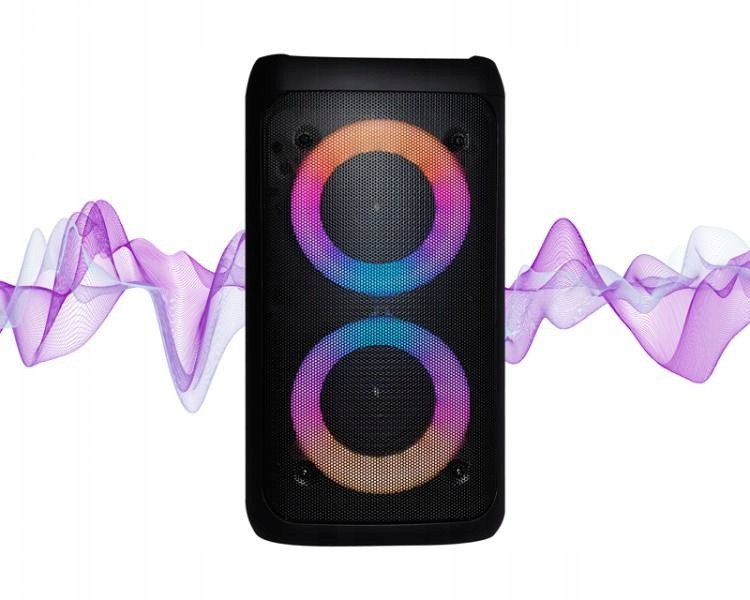 Kutizë zanore Duy Gonik Partybox, Bluetooth 5.0, USB, me bas të fuqishëm