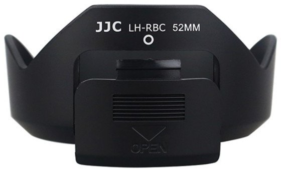 Парасонце за објектив JJC LH-RBC 52mm за Pentax SMC DA 18-55mm, бајонетно монтирање, црна