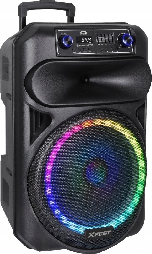 Kutizë zëri Trevi XF1560, 15", Bluetooth, me mikrofonë wireless, e zezë