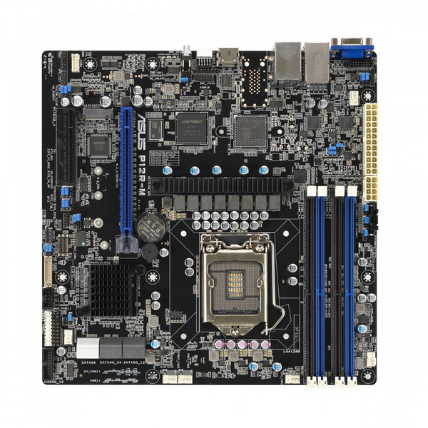 Матична плоча ASUS P12R-M Intel C252 LGA 1200 micro ATX