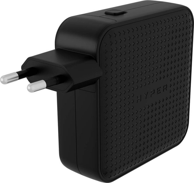 Karikues udhëtimi Hyper HyperJuice 100W, 3x USB C, 1x USB A, i zi