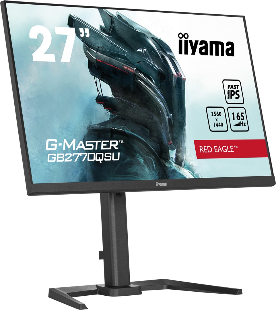 Monitor iiyama G-MASTER GB2770QSU-B5, 27", 2560 x 1440, Wide Quad HD, 165 Hz, i zi
