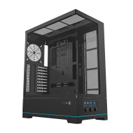Kuti kompjuteri Darkflash DY451, pa ventilatorë, e zezë