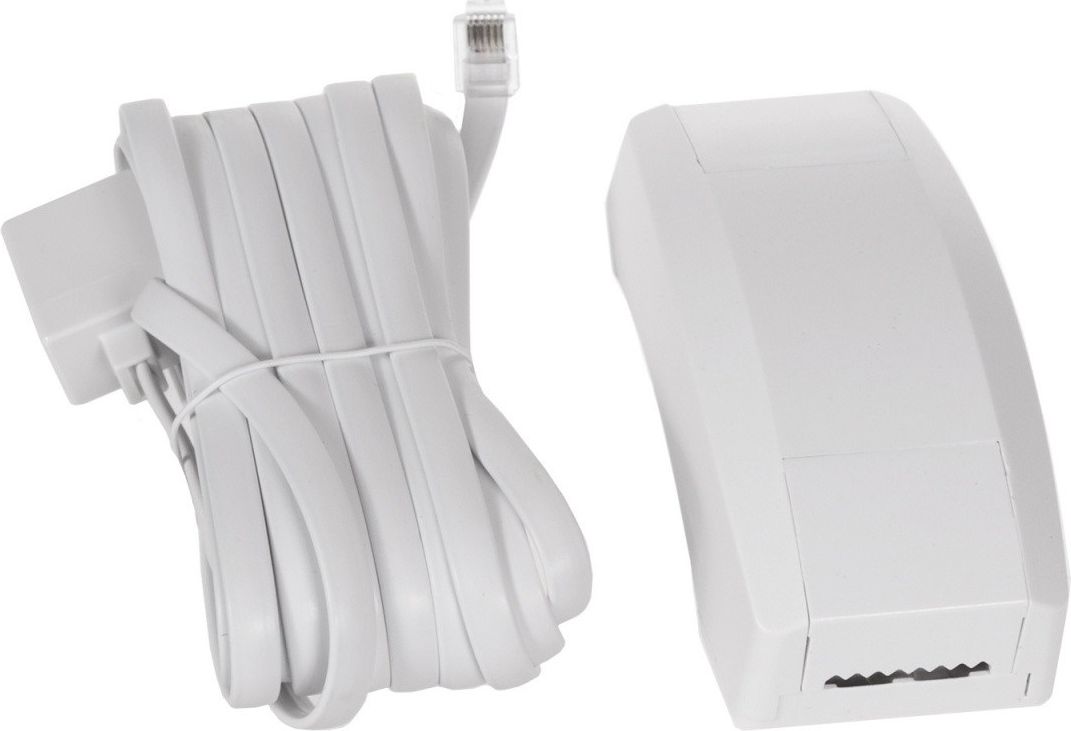 Senzor lëvizjeje Maclean MCE143 Dual PIR, për montim të fshehtë, i bardhë