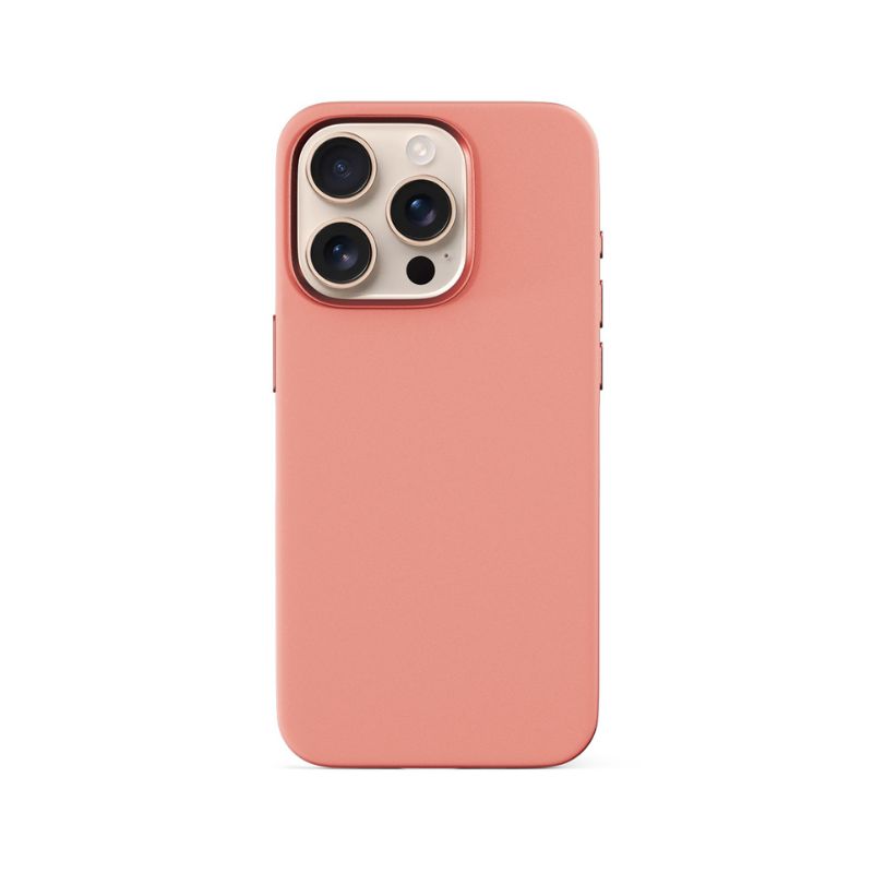 Mbrojtëse silikoni Epico Mag+ për iPhone 16 Pro, rozë