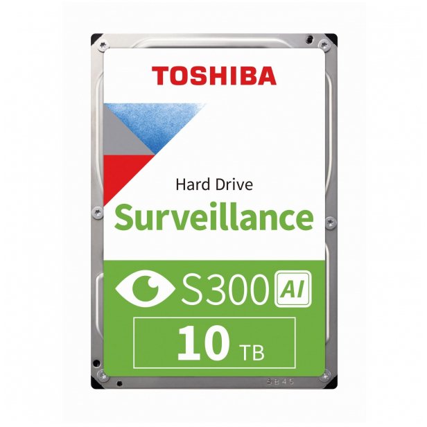 Hard disk Toshiba S300 AI Surveillance, 10TB, 3.5", 5400rpm