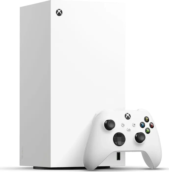 Kонзола за игри Microsoft Xbox Series X, 1TB SSD, 4K 120FPS, бела Robot White