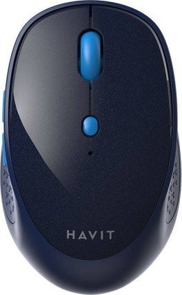 Mouse wireless Havit MS76GT Plus, 1600 DPI, blu