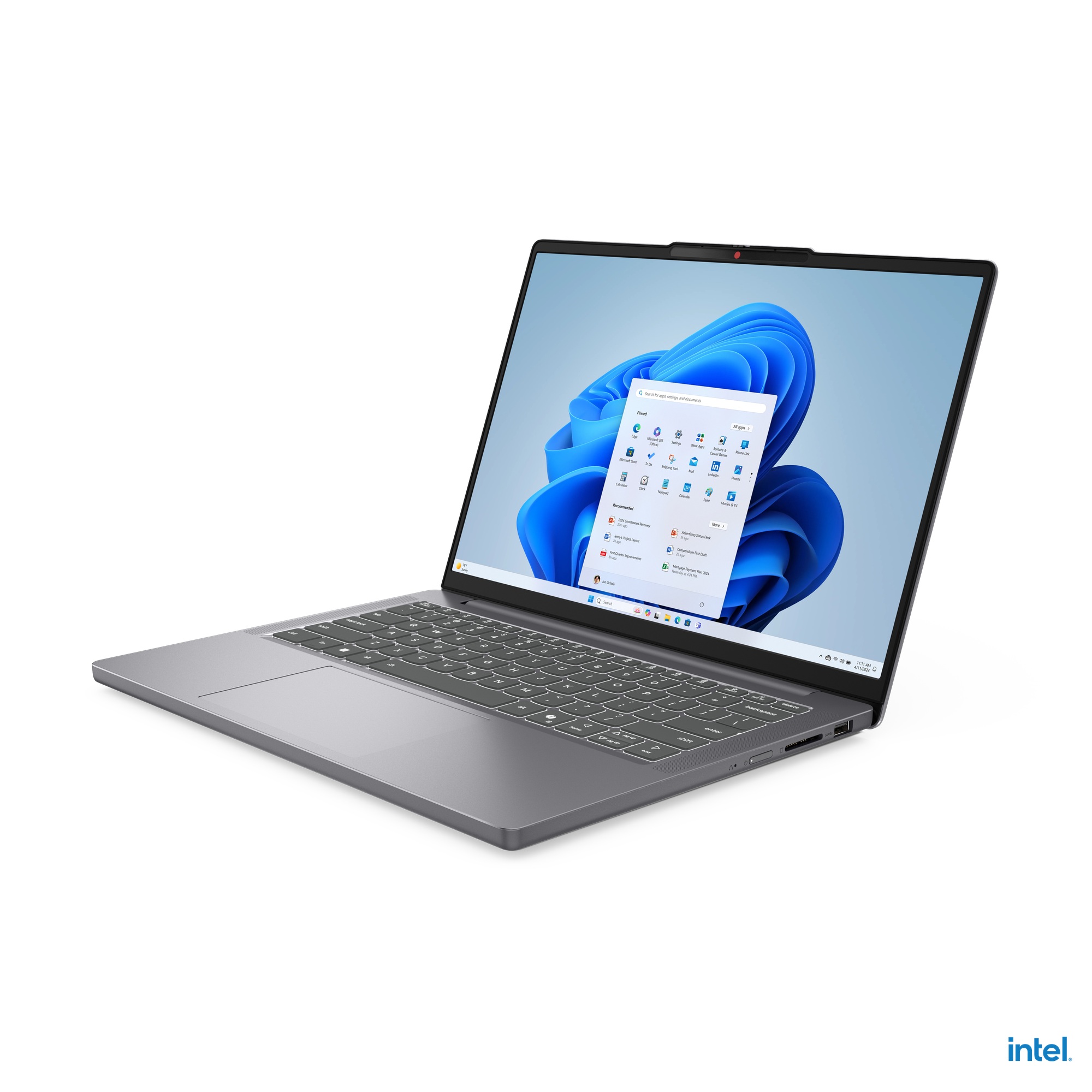 Laptop Lenovo IdeaPad Slim 3 14IRH10, 14", i hollë, gri 4
