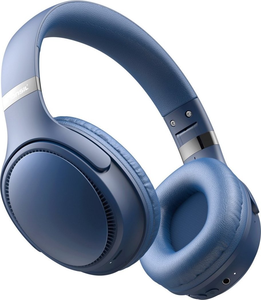Kufje wireless Tonsil R35BT, Bluetooth, me mikrofon, blu