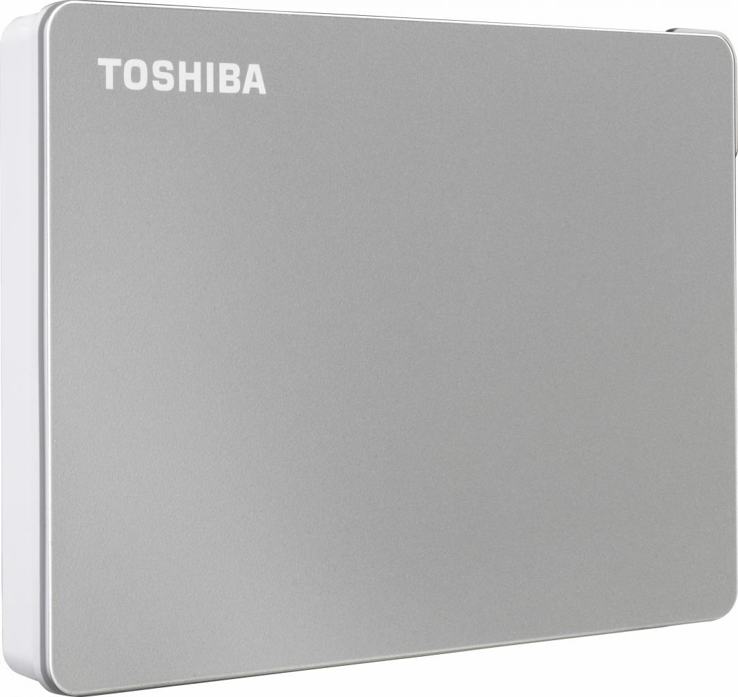 Disk i jashtëm HDD Toshiba Canvio Flex (HDTX140ESCCA), 4TB, i argjendtë