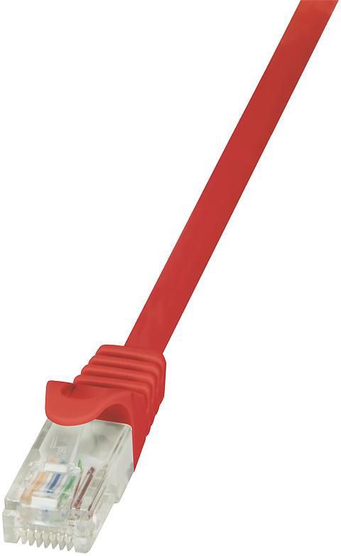 Kabllo rrjeti LogiLink CP2054U, RJ-45, Cat.6, 2m, e kuqe