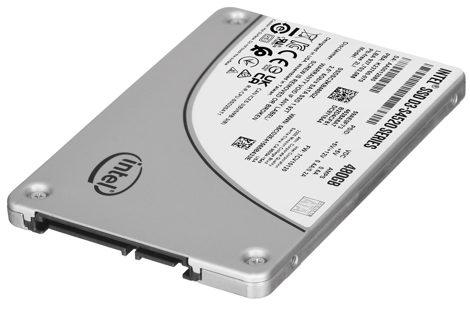 Disk SSD Intel D3-S4520, 480GB, 2.5" SATA