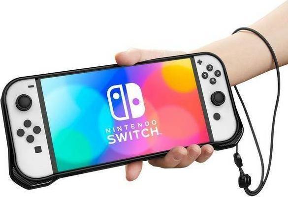 Mbrojtëse Spigen Rugged Armor Nintendo Switch Oled, e zezë