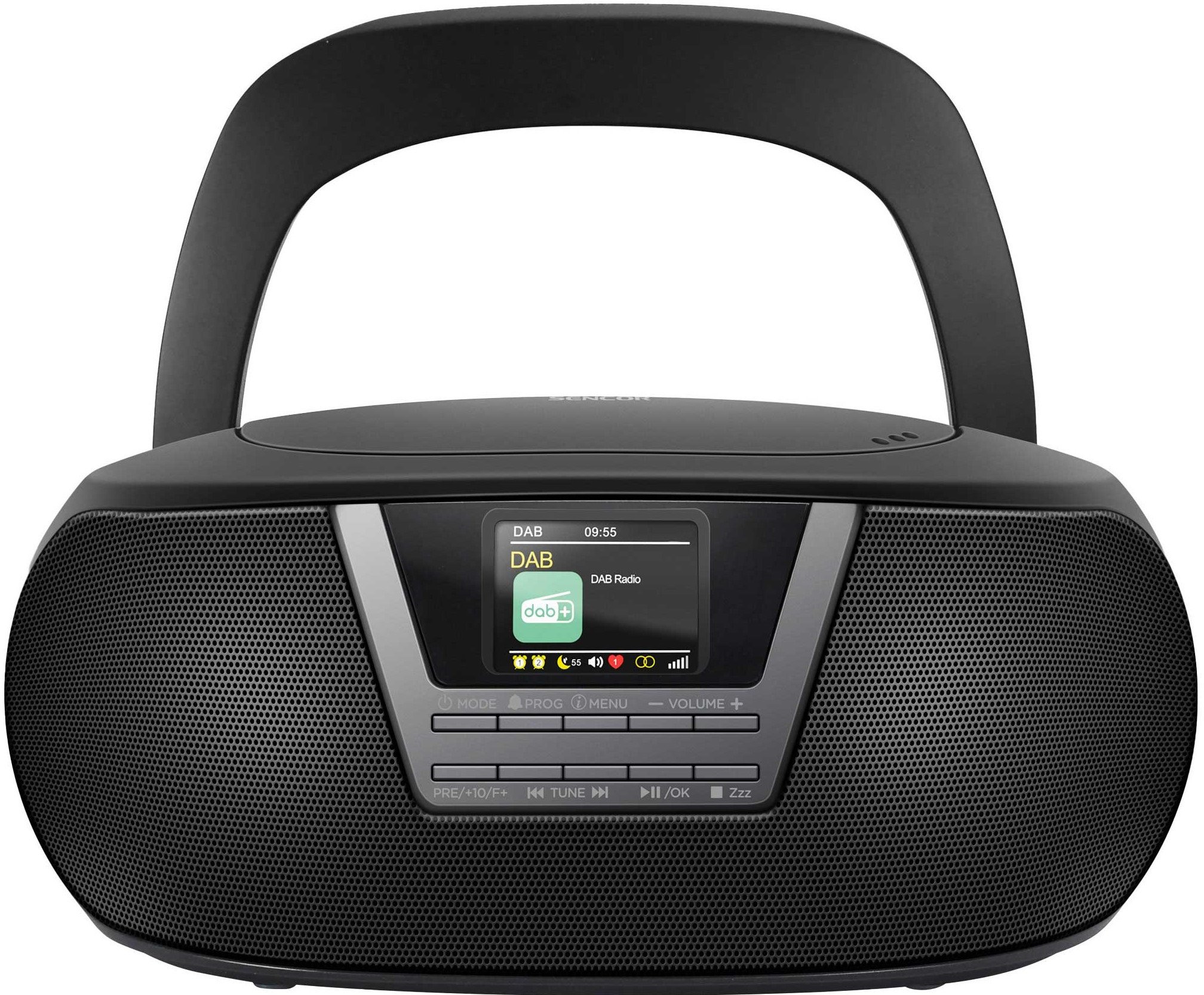 Портабилно радио Sencor SPT 6200DB, FM DAB+, CD USB Bluetooth, црно